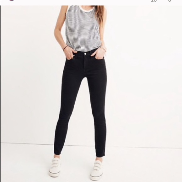 Madewell Denim - Madewell High Rise skinny jeans 24